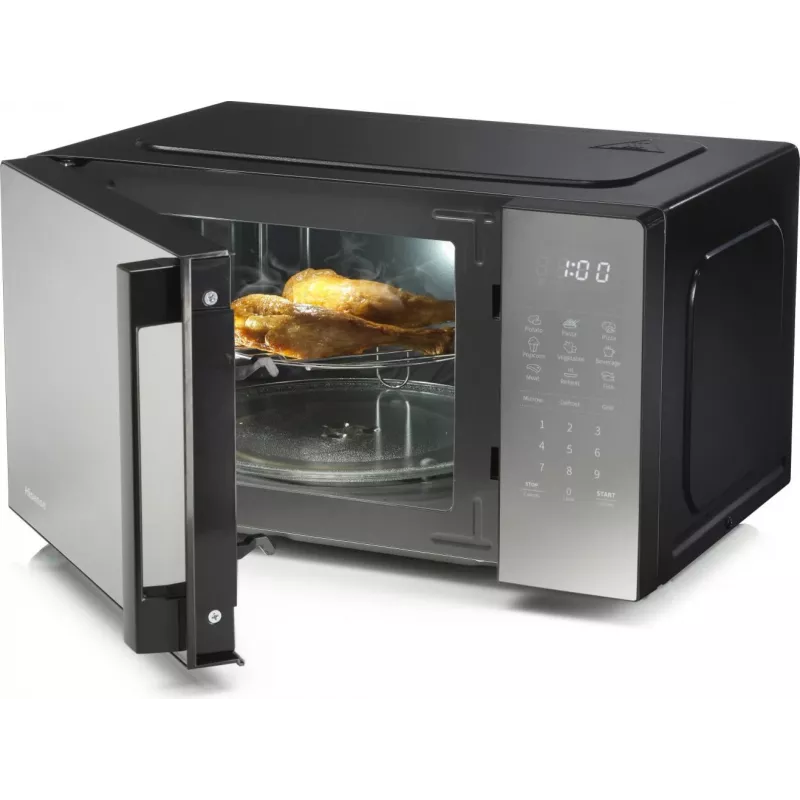 Hisense 742039 Freestanding Solo Microwave Oven 20L 700W Silver