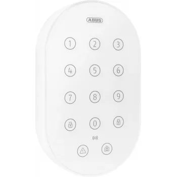 ABUS Security-Center Smartvest Pro Wireless Keypad FUBE45010 Alarm System Extension (White)