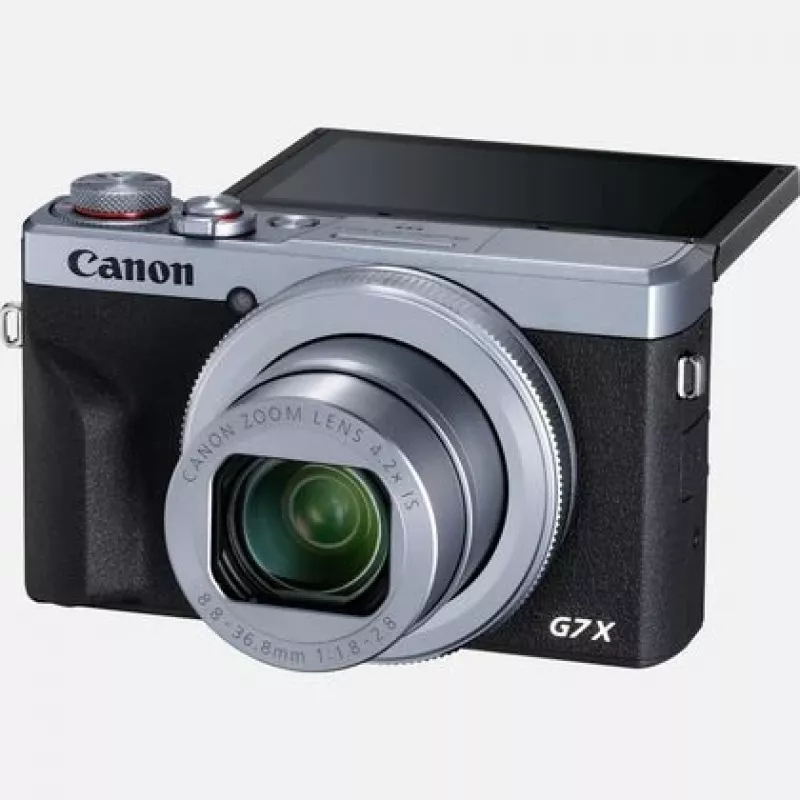 Canon PowerShot G7 X Mark III Digital Camera (20.1MP, 4.2x Optical Zoom, 4K Video, Wi-Fi/Bluetooth) - Black
