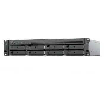 Synology RackStation RS1226RP+ 8-Bay 2U Rackmount NAS Server with Dual Redundant PSU