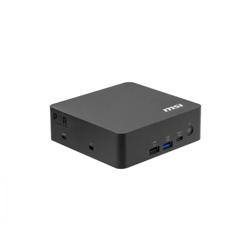 MSI Cubi NUC AI+ 3MG-003BEU Mini PC, Intel Core Ultra 9 386H, No OS, Wi-Fi 7, Black