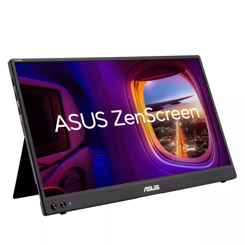 ASUS ZenScreen MB16AHVE 15.6 inch Full HD IPS Portable Monitor with USB-C and Micro HDMI