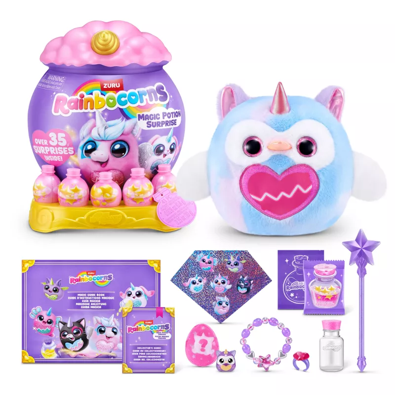 Zuru Rainbocorns Magic Potion Surprise Series 1 Assorted Collectible Plush Toy