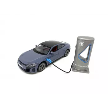 PULIO Auto MSZ 1/36 Audi RS E-Tron GT Light & Sound Die-Cast Model Car