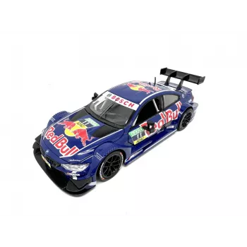 PULIO 1:24 BMW M4 DTM Red Bull Die-Cast Model Car with Light and Sound