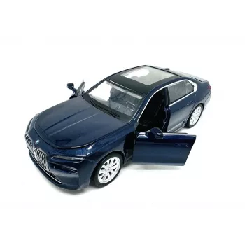PULIO Auto MSZ 1:32 BMW i7 Light and Sound Die-Cast Model Car