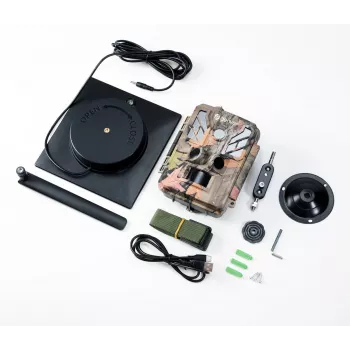 Denver WSL-8050 Solar Wildlife Camera with 20MP Photo, Full HD Video, Night Vision and Integrated Solar Panel