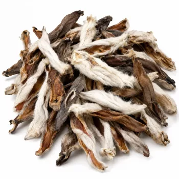 PTI PETITTO Rabbit Ear with Fur Dog Chew - 1 kg