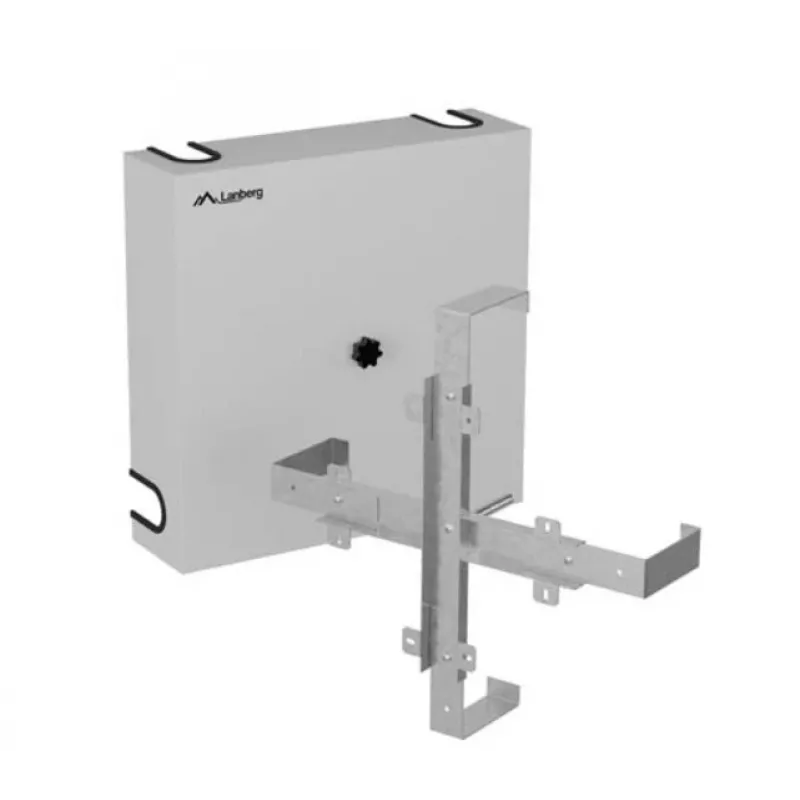 LANBERG Cable Slack Storage Bracket 400 x 400 mm - Grey AK-3144-S