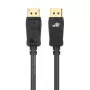 TB DisplayPort Cable 3m M/M v2.0 80Gbps 16K HDR