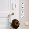 GREENBLUE GB478 Wireless WiFi Door/Window Sensor – Smart Magnetic Contact, Tuya & Gosund App, Alexa/Google, Battery Powered, White