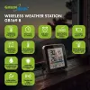 GREENBLUE GB169 B Wireless Weather Station with Color Display and Outdoor Sensor