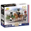 COBI KLOCKI Napoleonic Era Soldiers Building Block Minifigures – French Infantry Soldier, 25 Pieces, Historical Collection