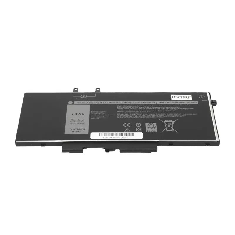 MITSU Battery for Dell Latitude 5401 5410 5501 5510 (3HWPP) - 4100 mAh (62 Wh)