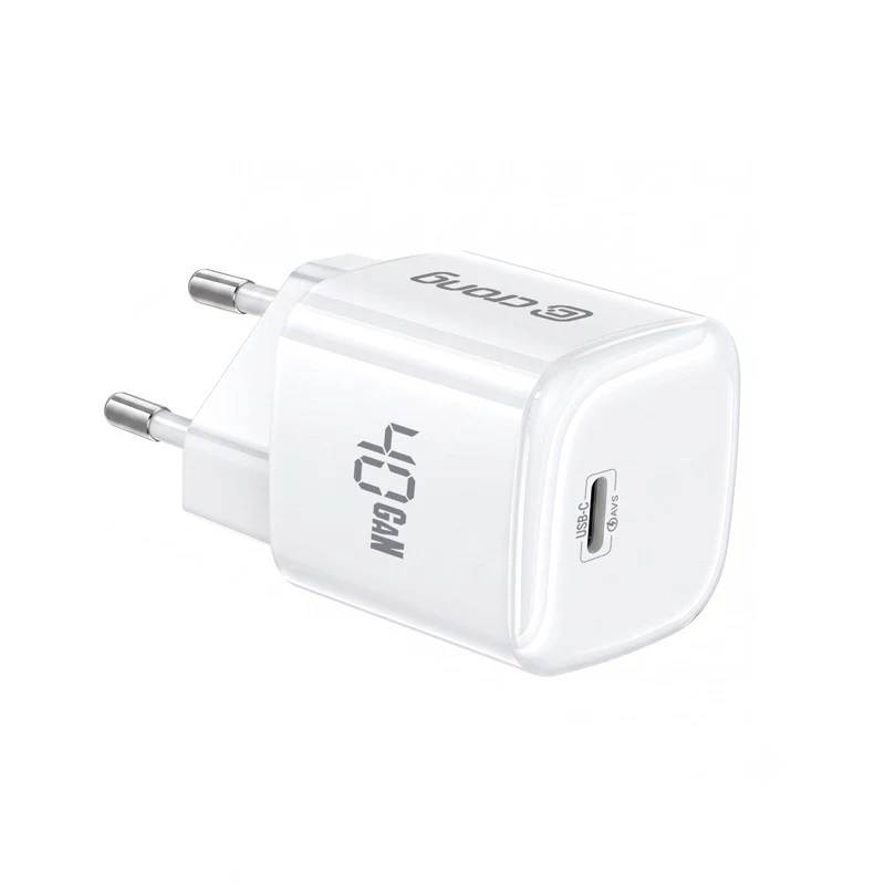 CRONG NEO GaN 40W USB-C PD 3.2 Wall Charger with AVS - White