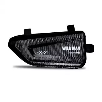 WILDMAN E4 Bicycle Frame Bag L 1.5L Black