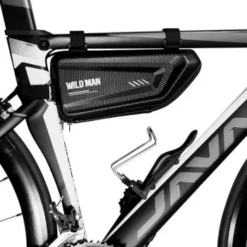 WILDMAN E4 Bicycle Frame Bag L 1.5L Black