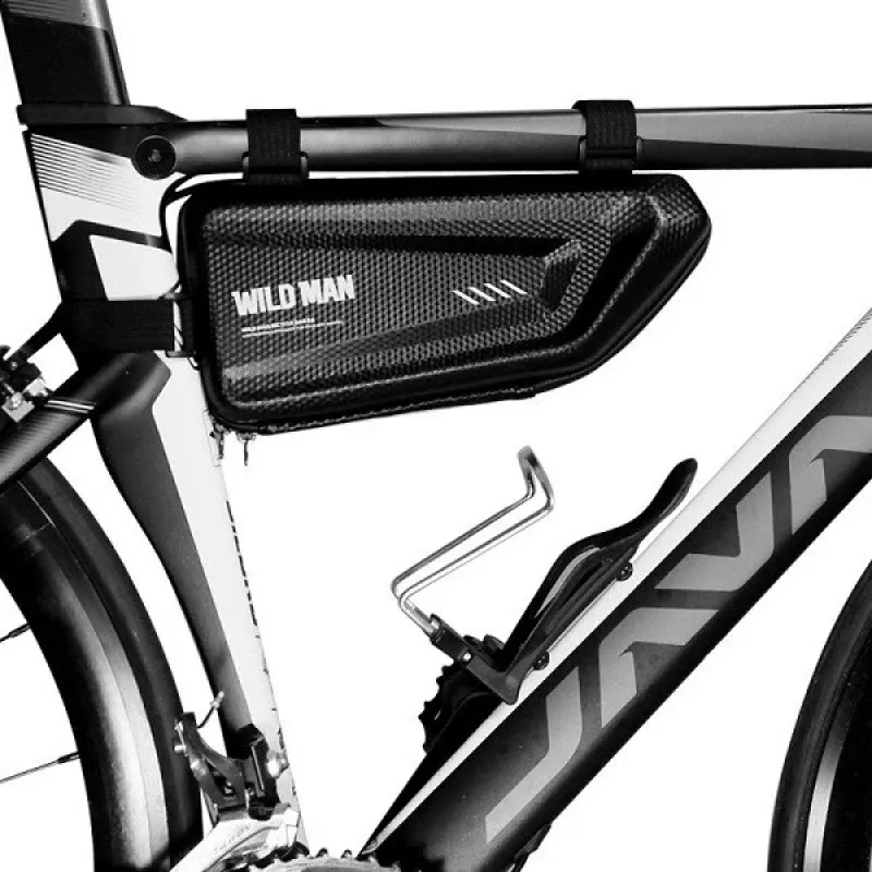 WILDMAN E4 Bicycle Frame Bag L 1.5L Black