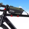 WILDMAN GX200 Bicycle Frame Bag with Phone Holder, Green