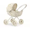 MILLY MALLY Doll Stroller Dori NATURE - Natural Wood, Classic Scandinavian Design, for Dolls up to 45 cm, Ages 12m+