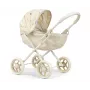 MILLY MALLY Doll Stroller Dori NATURE - Natural Wood, Classic Scandinavian Design, for Dolls up to 45 cm, Ages 12m+