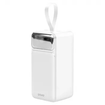 Savio BA-15 Power Bank 50000 mAh White