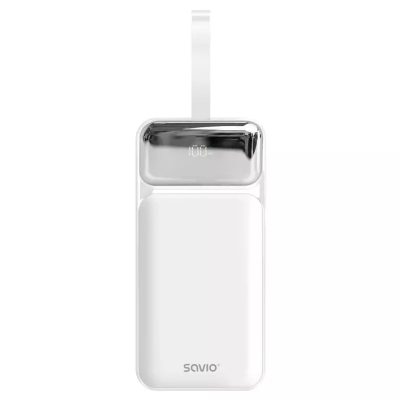 Savio BA-15 Power Bank 50000 mAh White