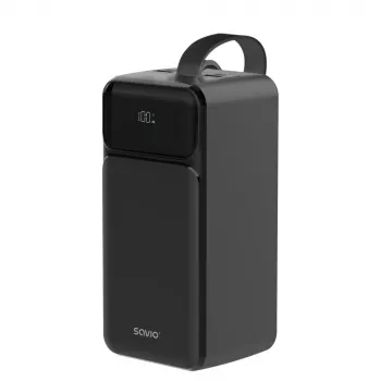 SAVIO BA-14 50000 mAh Power Bank Black