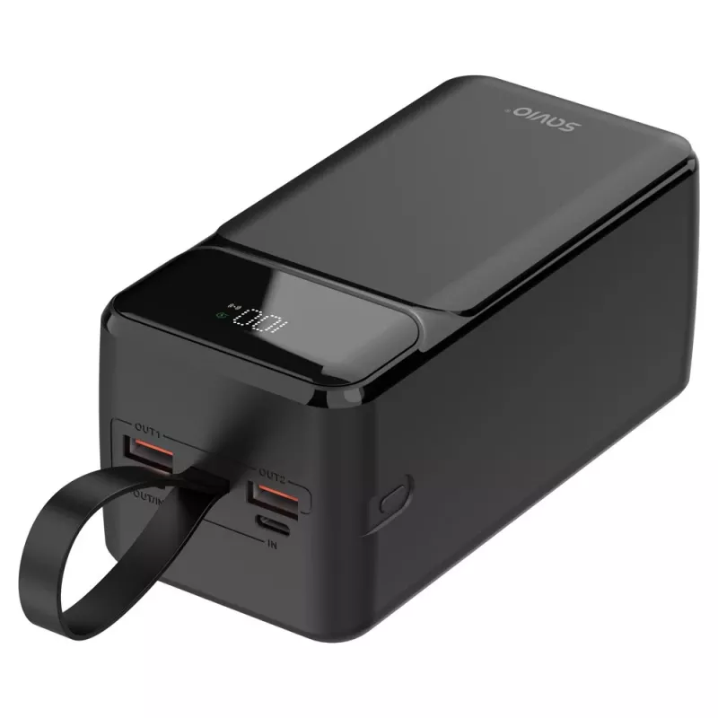 SAVIO BA-14 50000 mAh Power Bank Black
