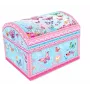 PULIO Pecoware Chest Music Box - Butterflies 2 | Wind-Up Musical Jewelry Box for Kids