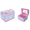 PULIO Pecoware Chest Music Box - Butterflies 2 | Wind-Up Musical Jewelry Box for Kids