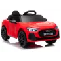 LEAN CARS Audi A5L HL788 Red 12V Electric Ride-On Car with Parental Remote Control, EVA Wheels, LED Lights, Music Panel, Seat Belt, Eco-Leather Seat, for Ages 3-6