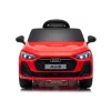 LEAN CARS Audi A5L HL788 Red 12V Electric Ride-On Car with Parental Remote Control, EVA Wheels, LED Lights, Music Panel, Seat Belt, Eco-Leather Seat, for Ages 3-6