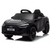 LEAN CARS Audi A5L HL788 Black 12V Battery-Powered Ride-On Car with Parental Remote Control, LED Lights, MP3, EVA Foam Wheels, Eco-Leather Seat, 30 kg Max Load, for Kids 3-8 Years