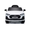 LEAN CARS Audi A5L HL788 12V Kids Electric Ride-On Car with Remote Control, White