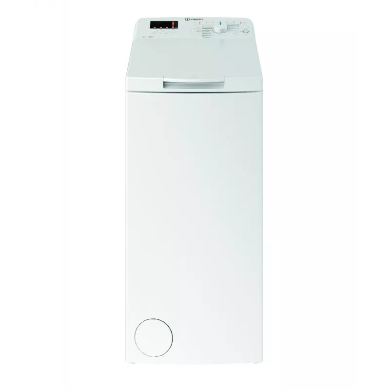 Indesit BTWWS60400PLN Top Load Washing Machine, 6 kg, 1000 rpm, White