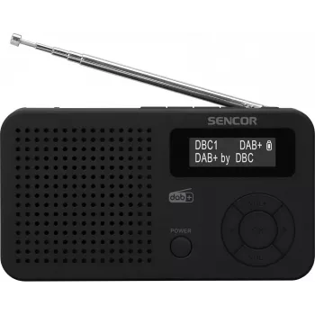 Sencor SRD 7210B DAB+ Radio FM/BT/USB - Black
