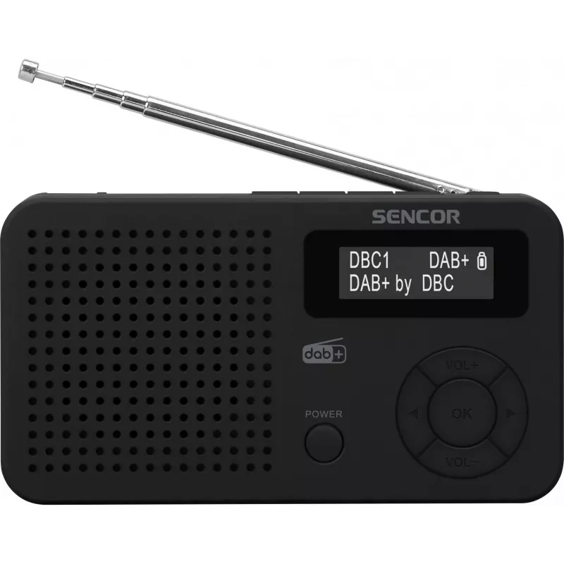 Sencor SRD 7210B DAB+ Radio FM/BT/USB - Black