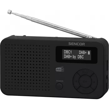 Sencor SRD 7210B DAB+ Radio FM/BT/USB - Black