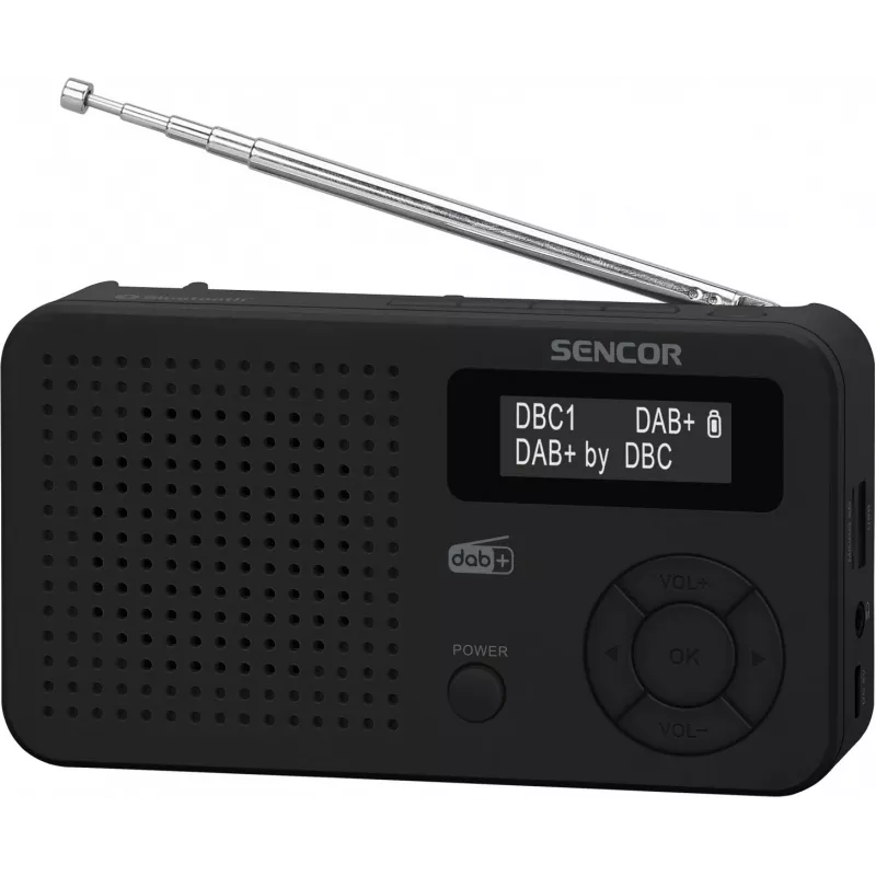 Sencor SRD 7210B DAB+ Radio FM/BT/USB - Black