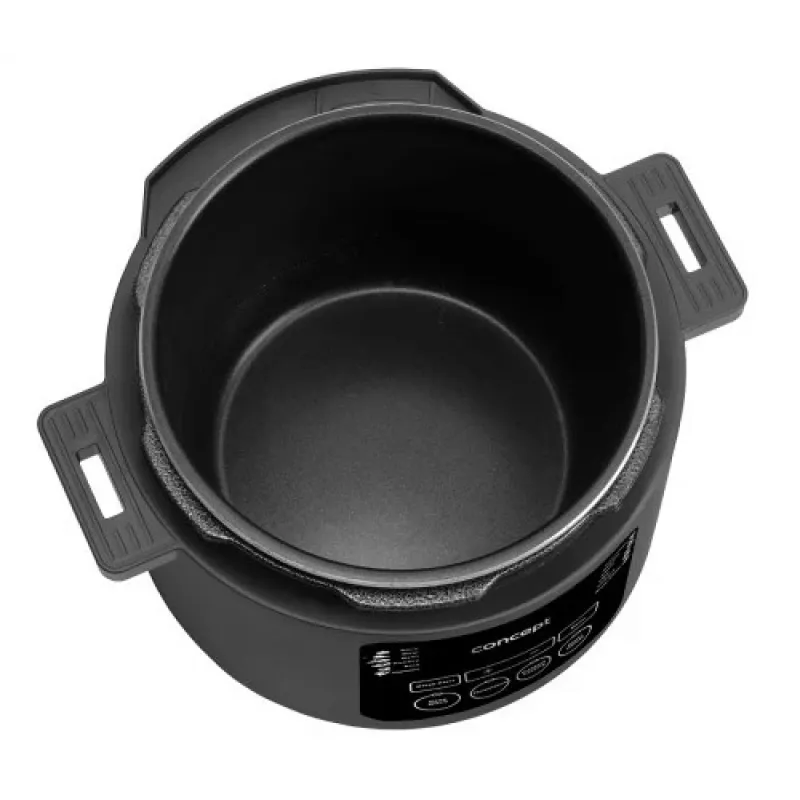 CONCEPT CK6001 Multicooker 5L 900W 10 Programs Non-stick Black/Stainless Steel