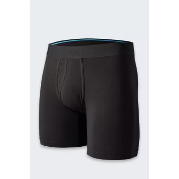 Stance Staple St 6in Men's Thermal Boxer Briefs Black Size S