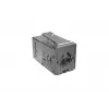 DIGITUS Keystone Module Cat. 6A, Shielded, Tool-Free, RJ45, Silver