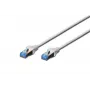 DIGITUS Ecoline Cat5e UTP Patch Cable RJ-45 to RJ-45, 0.5 m, Grey, LSZH, Snagless, Gigabit Ethernet
