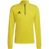 adidas Entrada 22 Training Top Yellow Unisex Short Sleeve HI2128 S