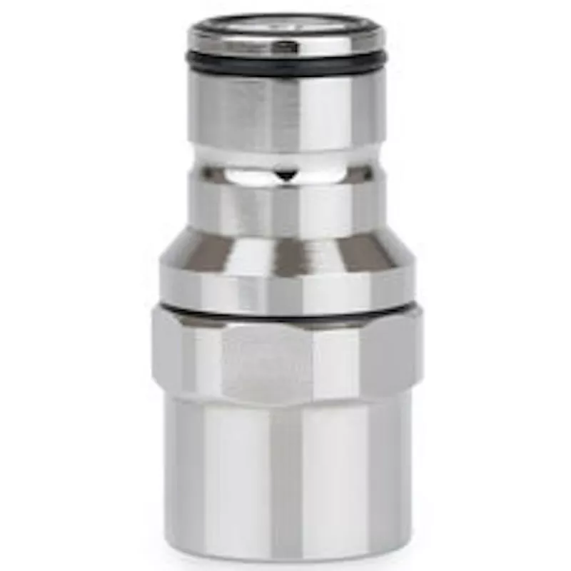 Thermal Grizzly DeltaMate Quick Disconnect Male - F, Gloss Nickel