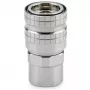 Thermal Grizzly DeltaMate Quick Disconnect Female - Gloss Nickel