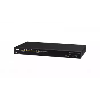 ATEN 8-Port USB 2.0 4K HDMI KVM Switch with USB 3.1 Hub, Audio, Rack Mountable