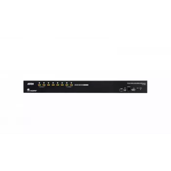 ATEN 8-Port USB 2.0 4K HDMI KVM Switch with USB 3.1 Hub, Audio, Rack Mountable