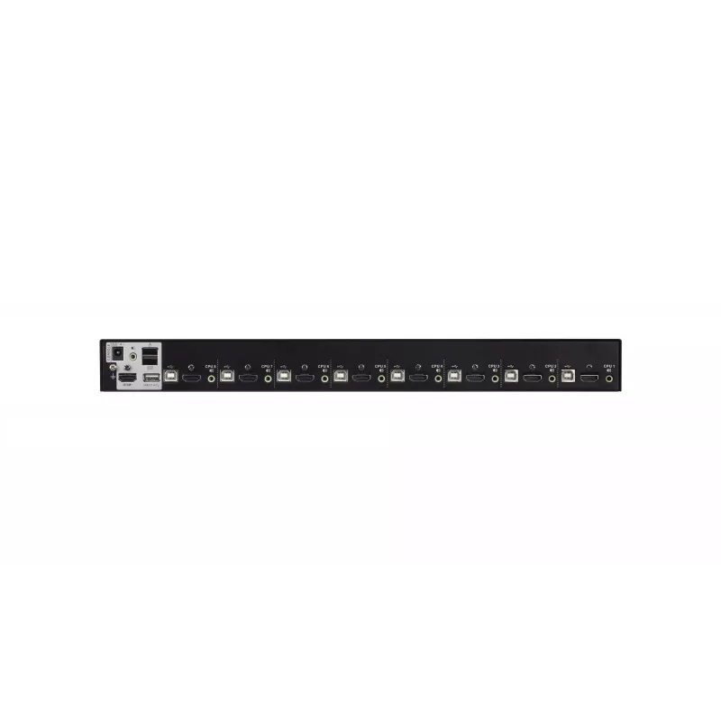 ATEN 8-Port USB 2.0 4K HDMI KVM Switch with USB 3.1 Hub, Audio, Rack Mountable
